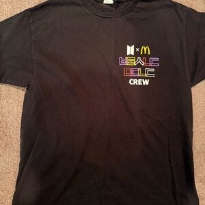 McDonald’s Black Crew T-Shirt BTSx